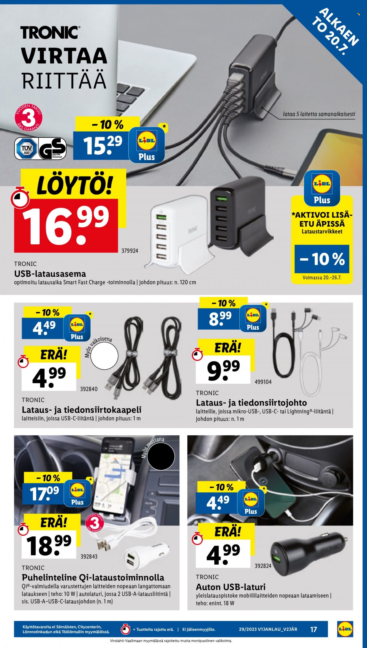 Lidl tarjoukset - 20.07.2023 - 26.07.2023. Sivu 19
