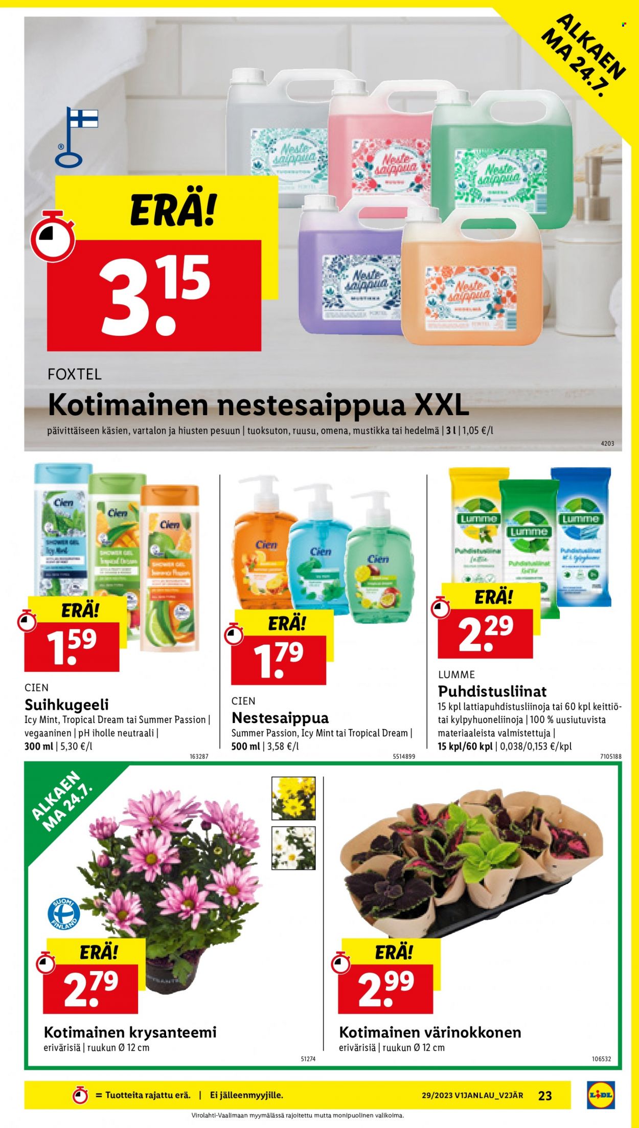 Lidl tarjoukset - 20.07.2023 - 26.07.2023. Sivu 27