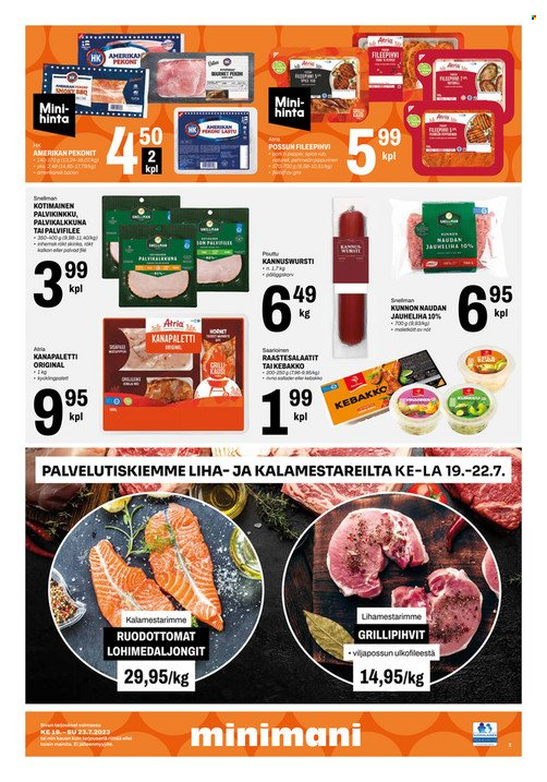 Minimani tarjoukset - 19.07.2023 - 23.07.2023. Sivu 3