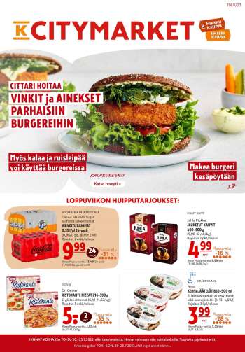 K-citymarket tarjoukset  - 20.07.2023 - 26.07.2023.