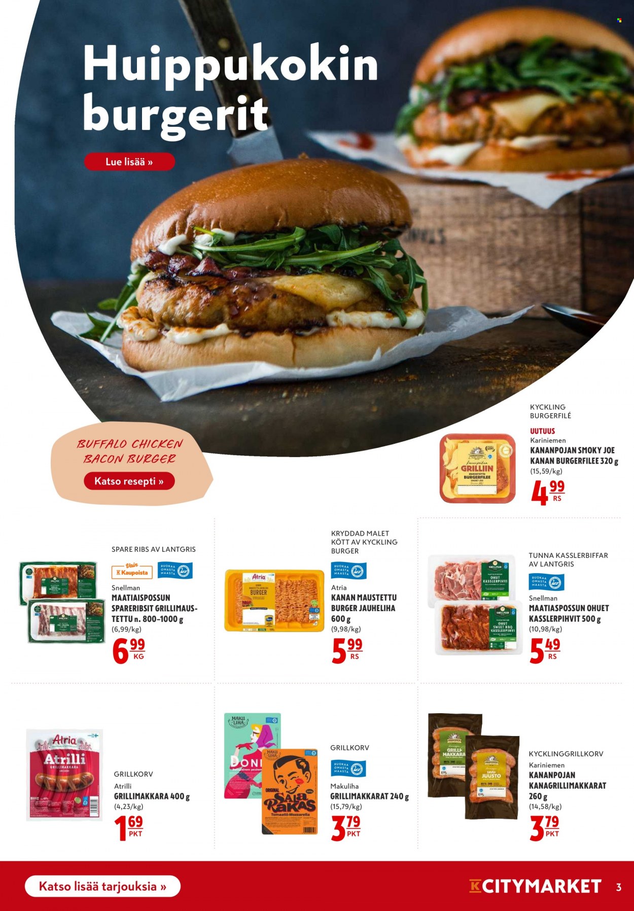K-citymarket tarjoukset - 20.07.2023 - 26.07.2023. Sivu 3