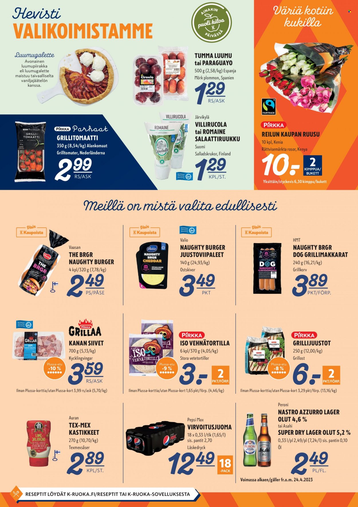K-Supermarket tarjoukset - 20.07.2023 - 23.07.2023. Sivu 2
