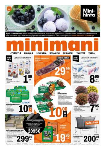 Minimani tarjoukset  - 19.07.2023 - 23.07.2023.