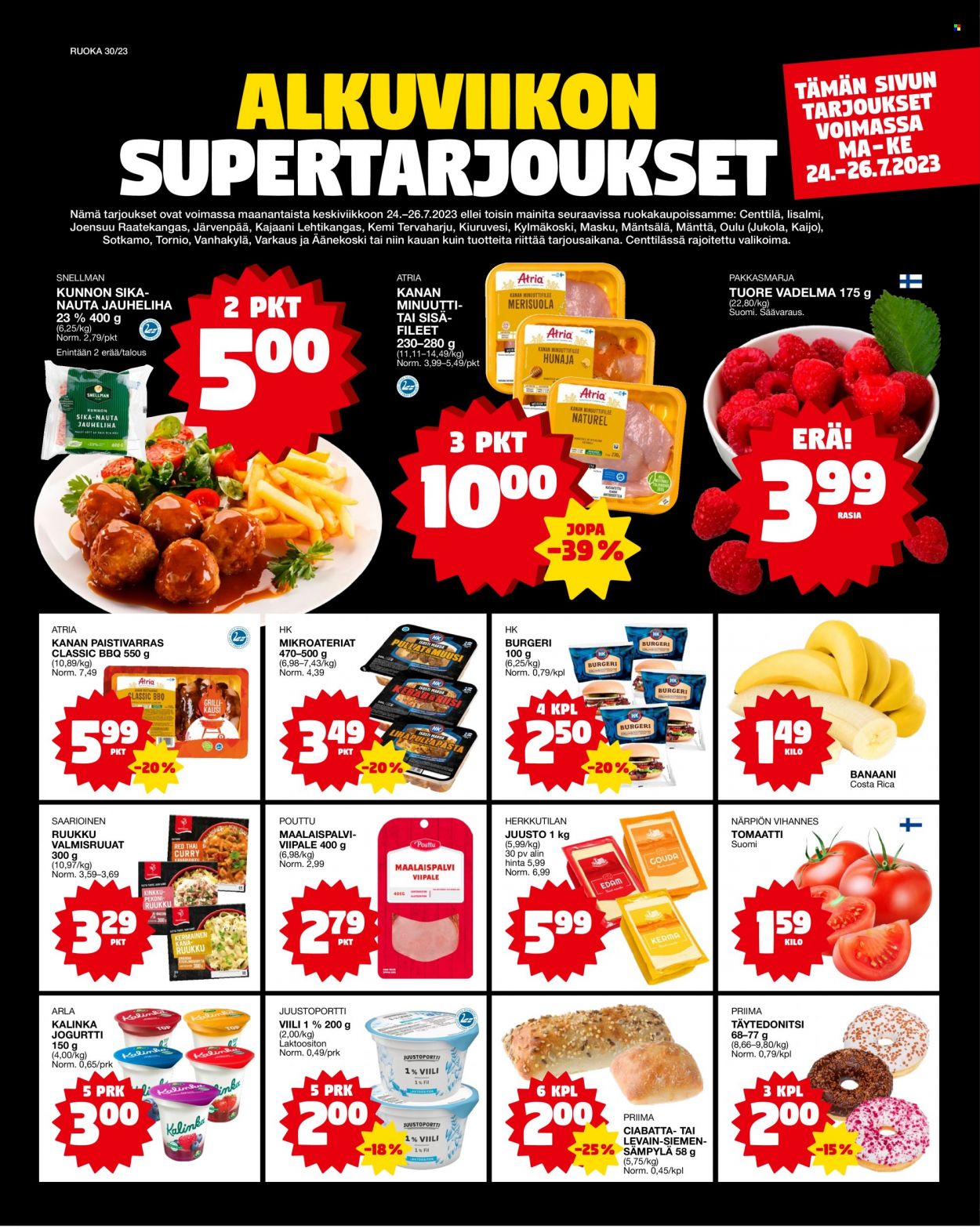 Tokmanni tarjoukset - 24.07.2023 - 26.07.2023. Sivu 1