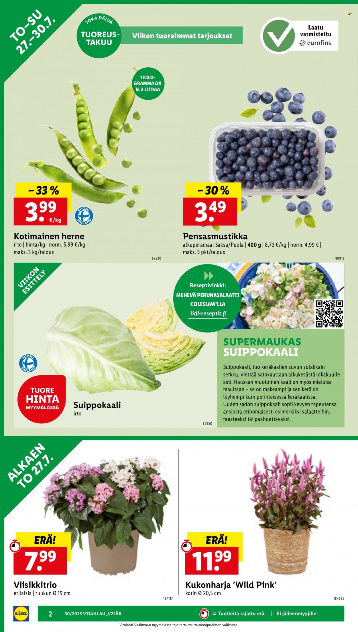 Lidl tarjoukset - 27.07.2023 - 02.08.2023. Sivu 4
