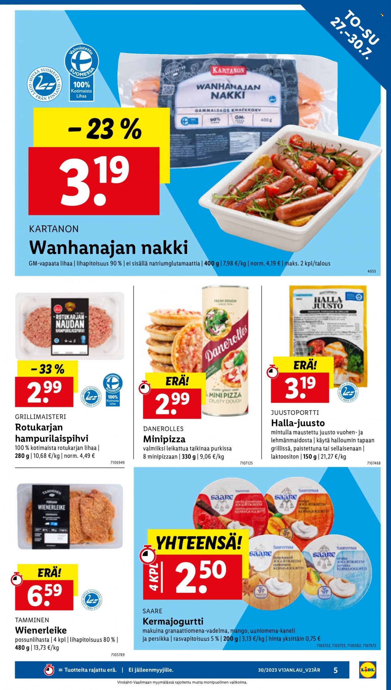 Lidl tarjoukset - 27.07.2023 - 02.08.2023. Sivu 7