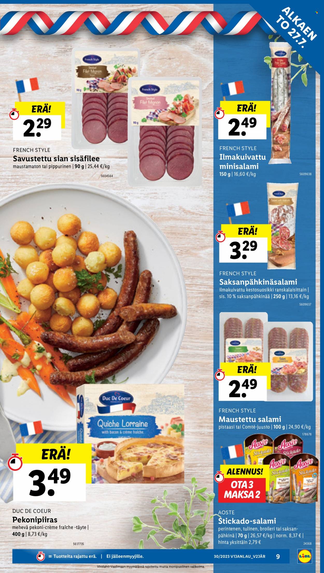 Lidl tarjoukset - 27.07.2023 - 02.08.2023. Sivu 11
