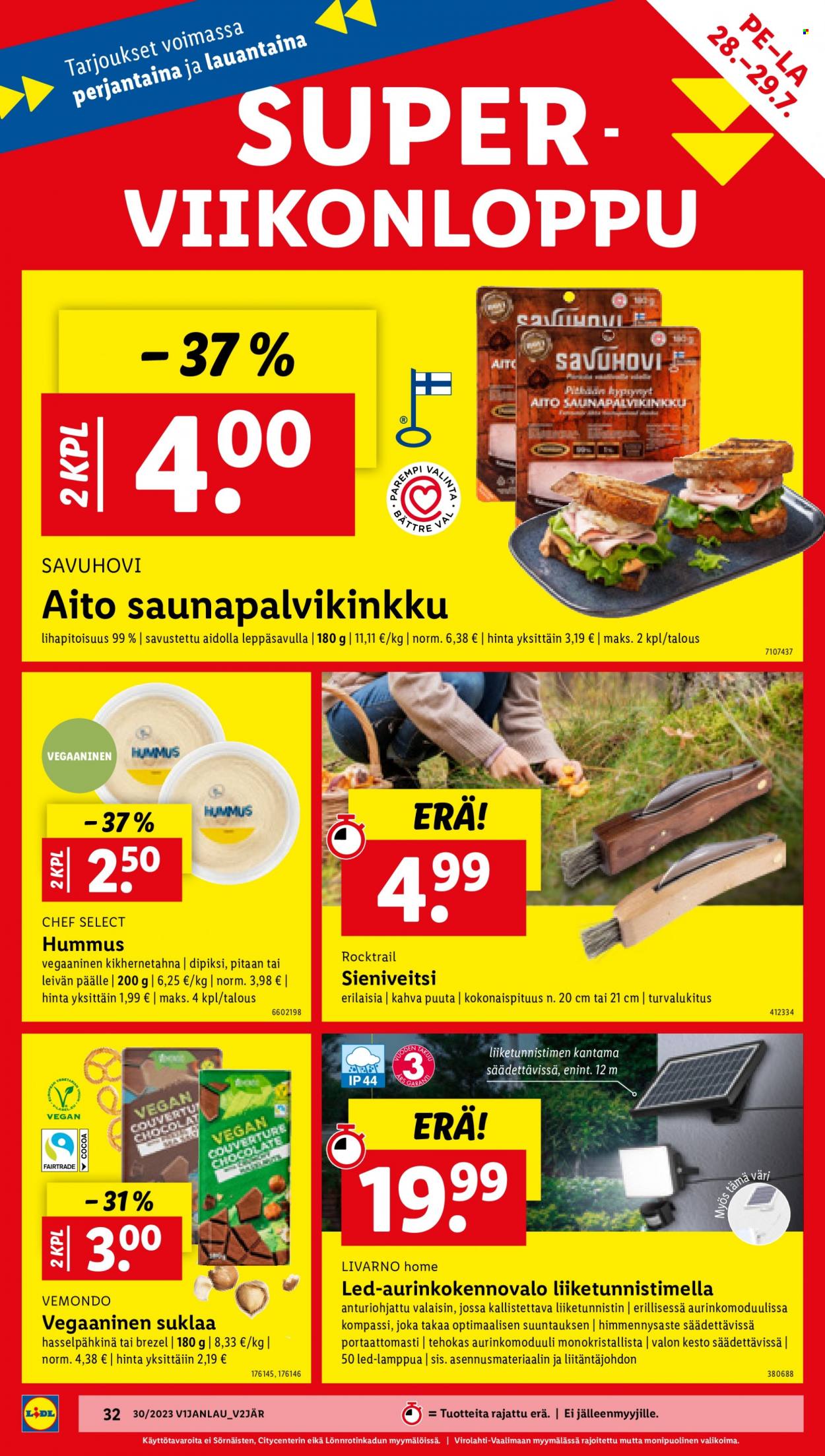 Lidl tarjoukset - 27.07.2023 - 02.08.2023. Sivu 36