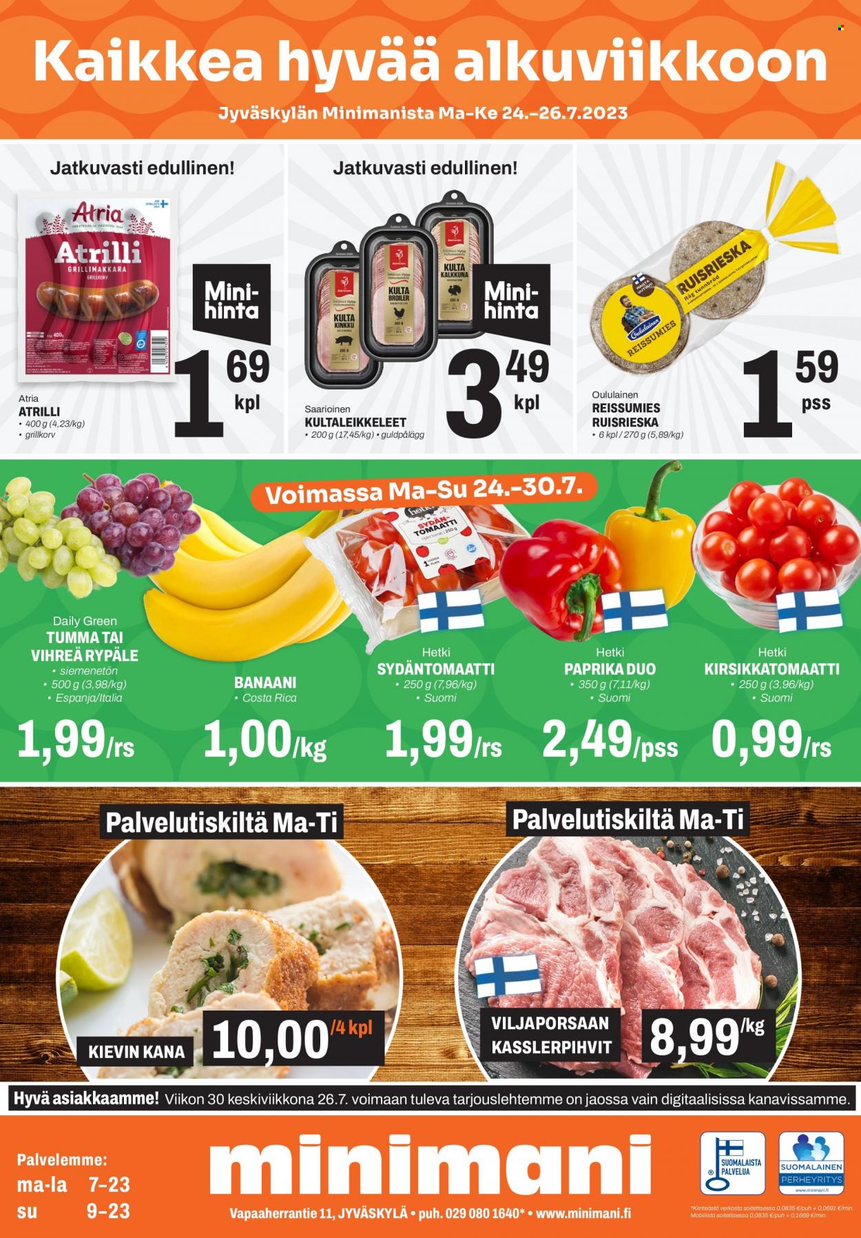 Minimani tarjoukset - 24.07.2023 - 30.07.2023. Sivu 1