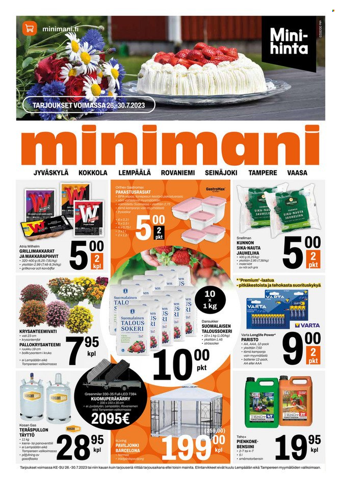 Minimani tarjoukset - 26.07.2023 - 30.07.2023. Sivu 1