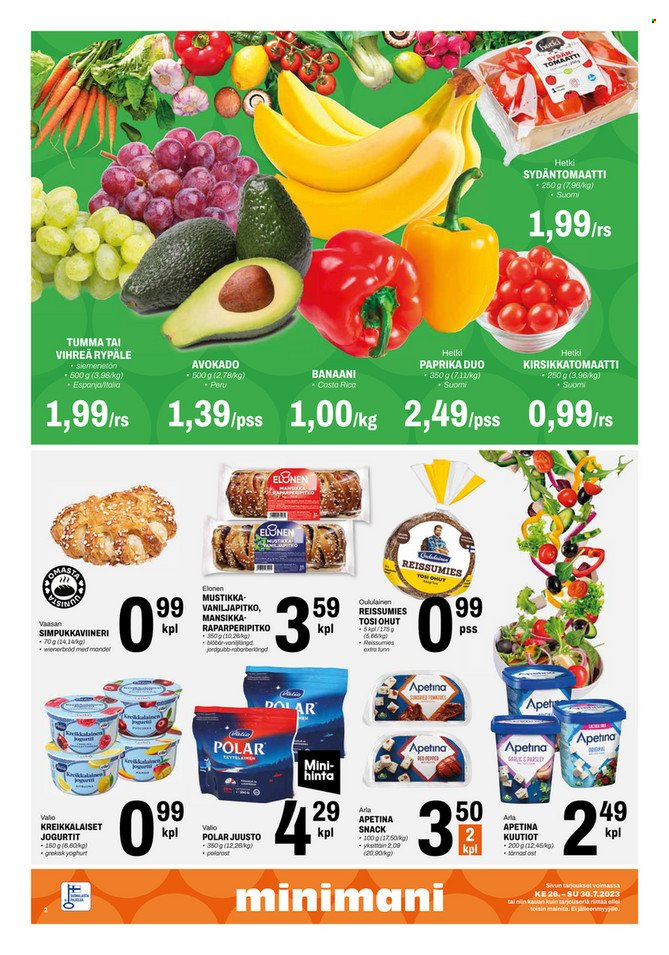 Minimani tarjoukset - 26.07.2023 - 30.07.2023. Sivu 2