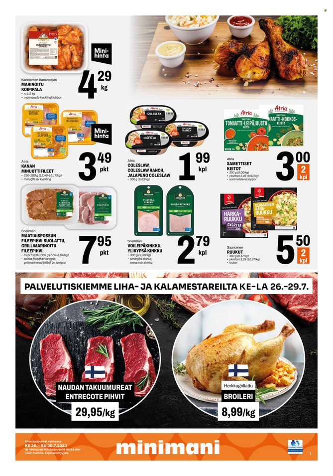 Minimani tarjoukset - 26.07.2023 - 30.07.2023. Sivu 3