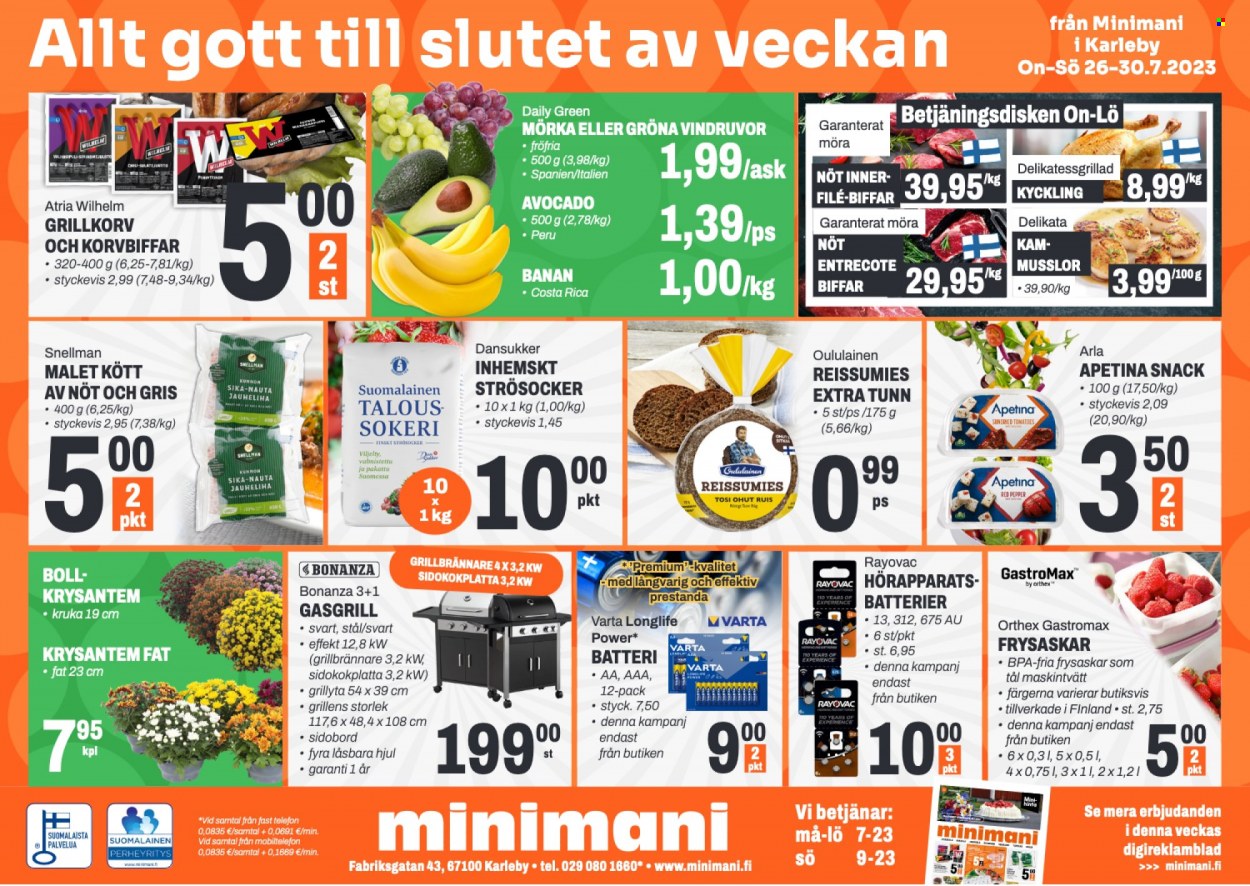 Minimani tarjoukset - 26.07.2023 - 30.07.2023. Sivu 2