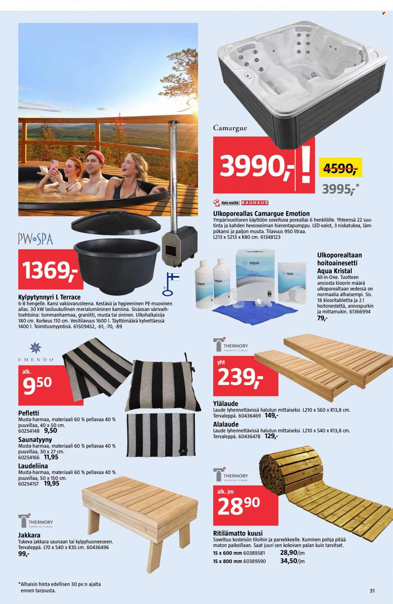 Bauhaus tarjoukset - 26.07.2023 - 08.08.2023. Sivu 31