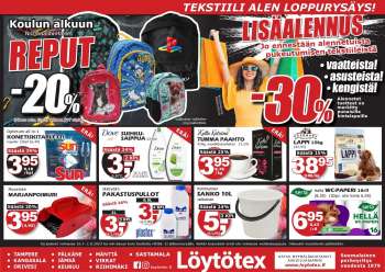 Löytötex tarjoukset  - 26.07.2023 - 01.08.2023.