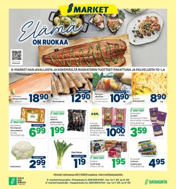 S-market tarjoukset  - 27.07.2023 - 30.07.2023.