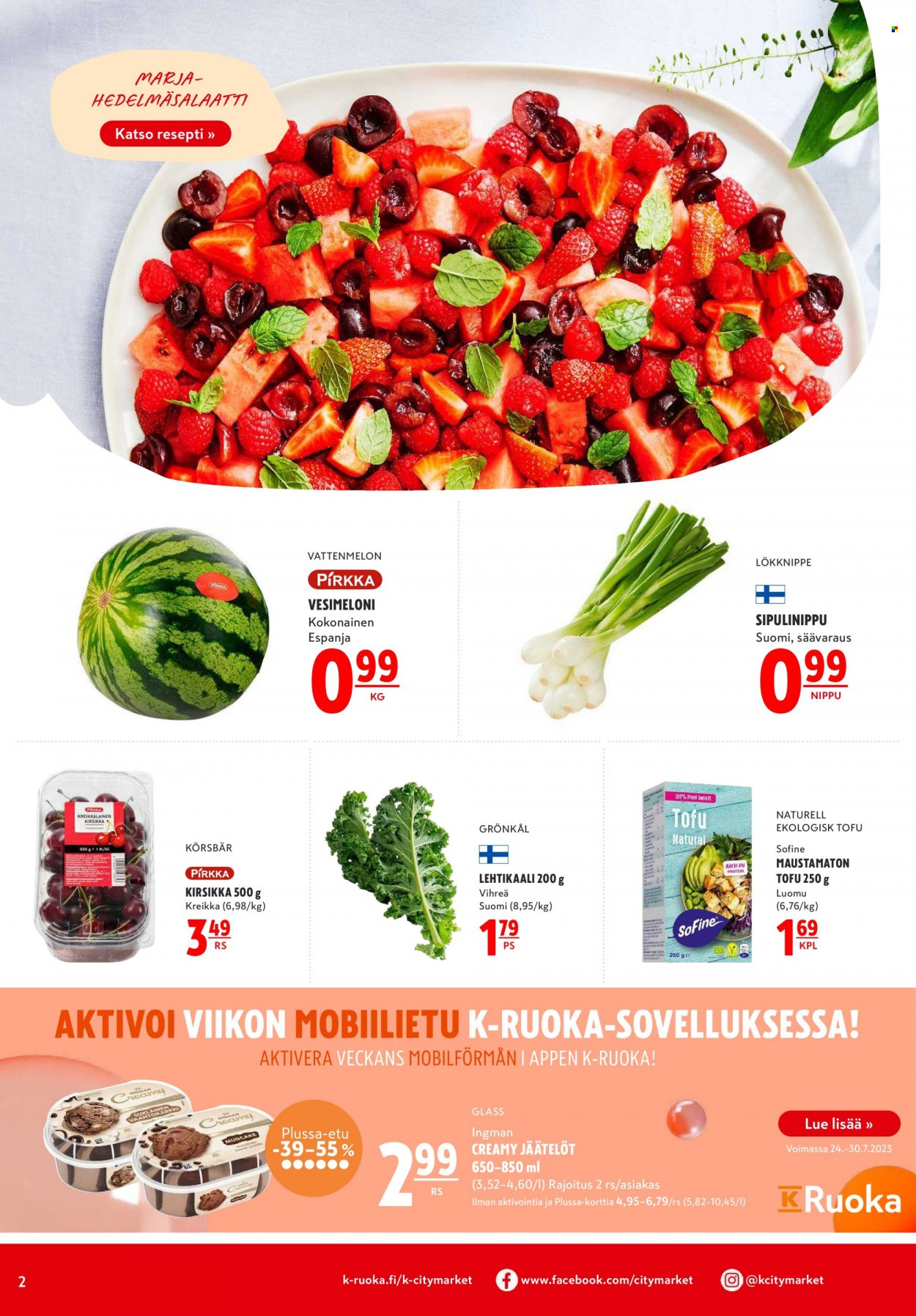 K-citymarket tarjoukset - 27.07.2023 - 02.08.2023. Sivu 2
