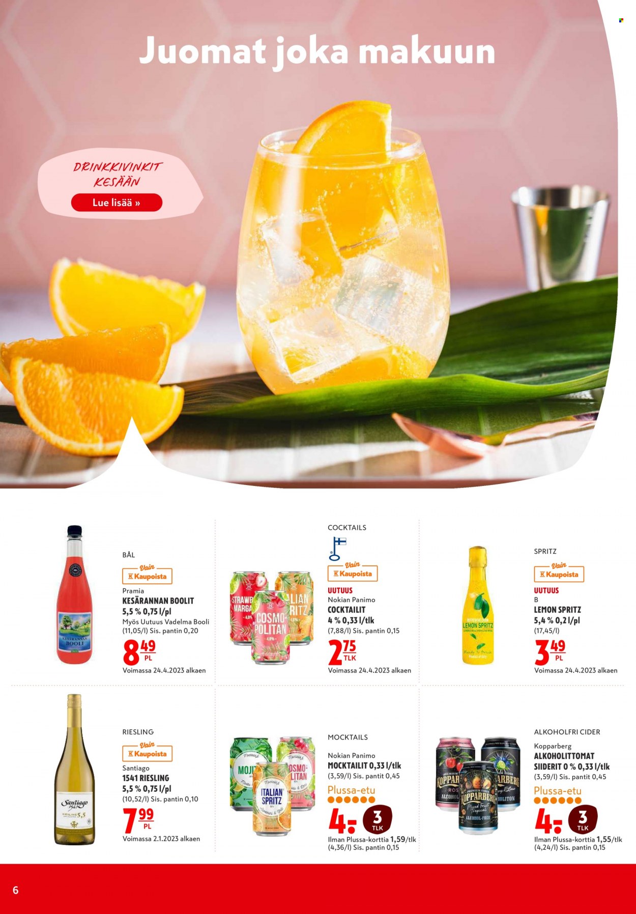 K-citymarket tarjoukset - 27.07.2023 - 02.08.2023. Sivu 6