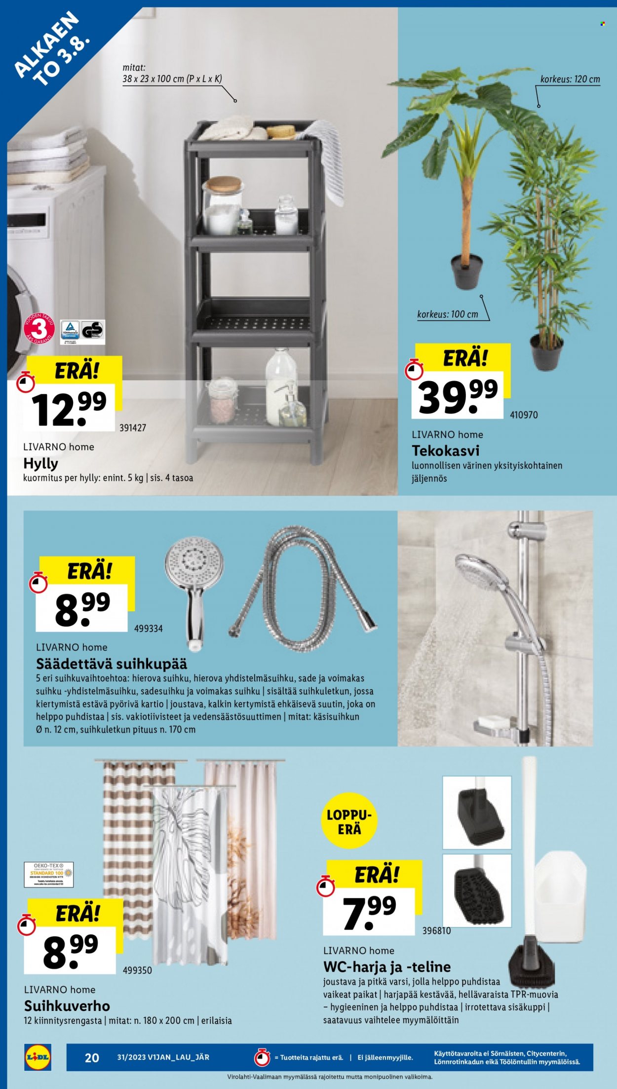 Lidl tarjoukset - 03.08.2023 - 09.08.2023. Sivu 22