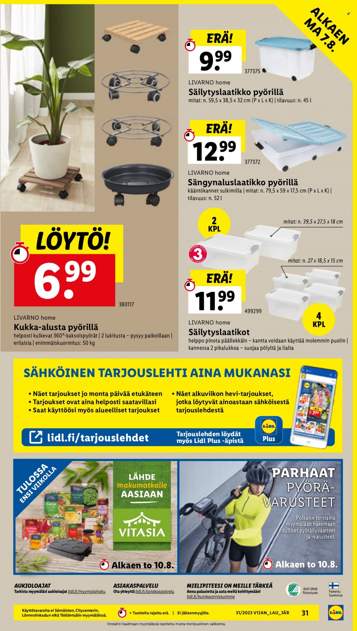 Lidl tarjoukset - 03.08.2023 - 09.08.2023. Sivu 35
