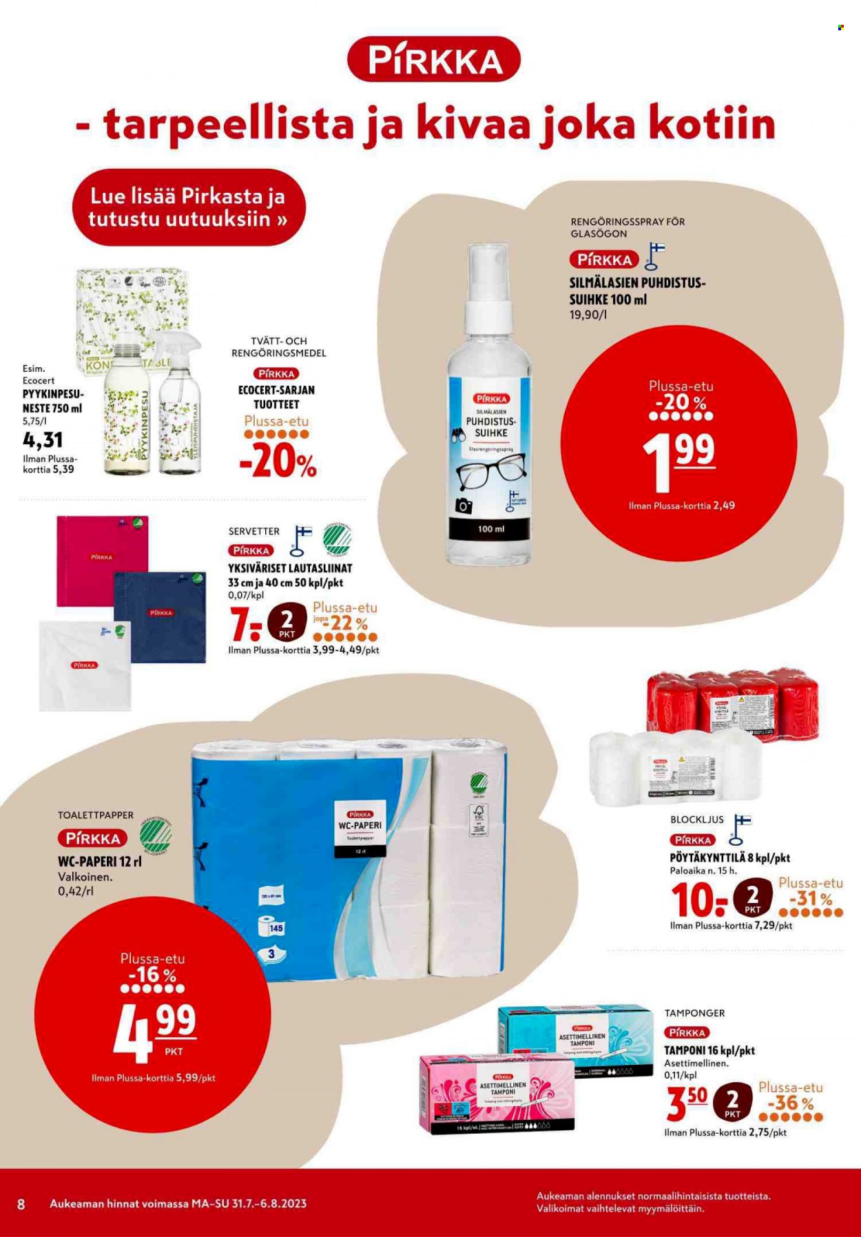 K-citymarket tarjoukset - 31.07.2023 - 06.08.2023. Sivu 8