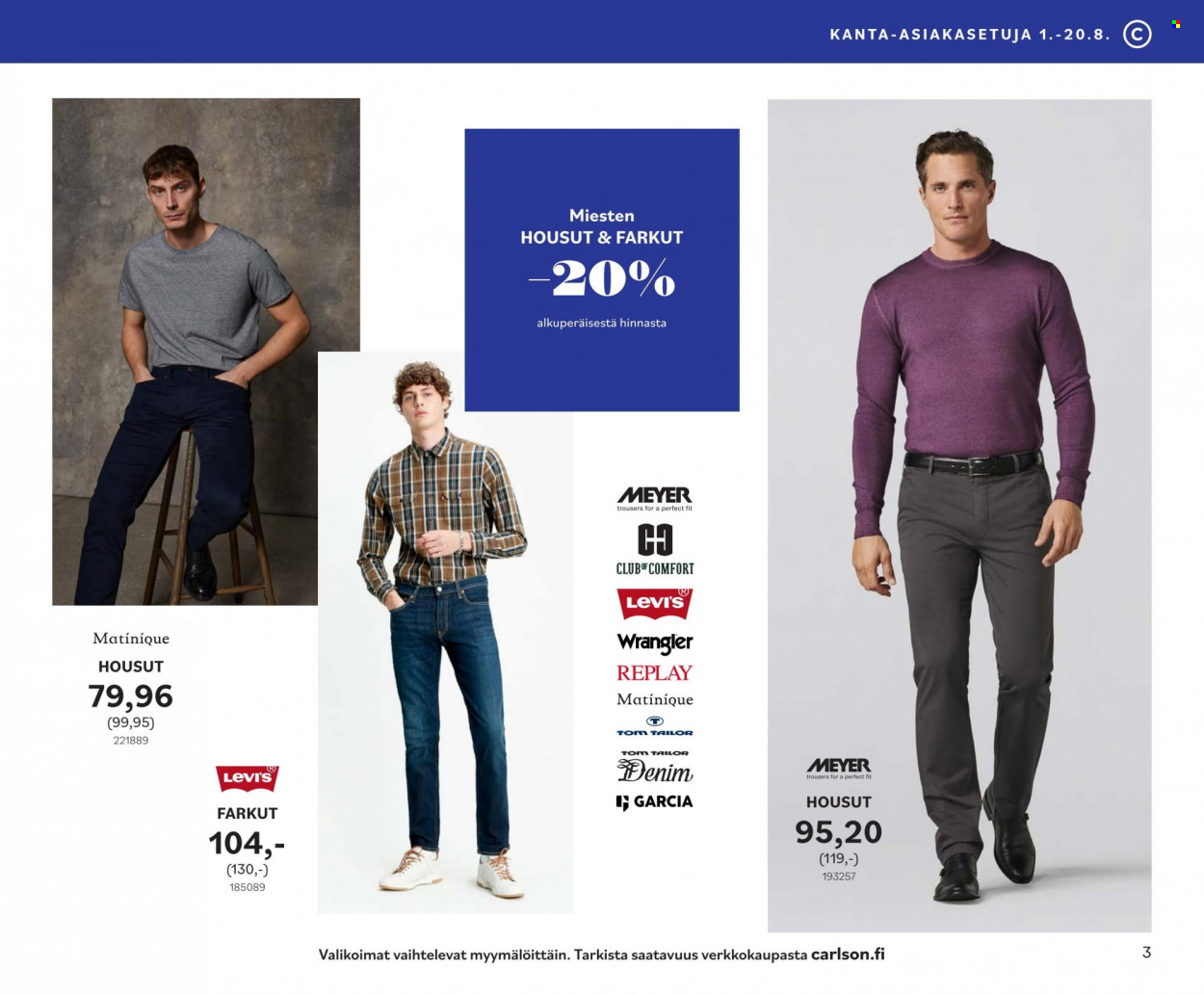 Carlson tarjoukset - 01.08.2023 - 31.08.2023. Sivu 3