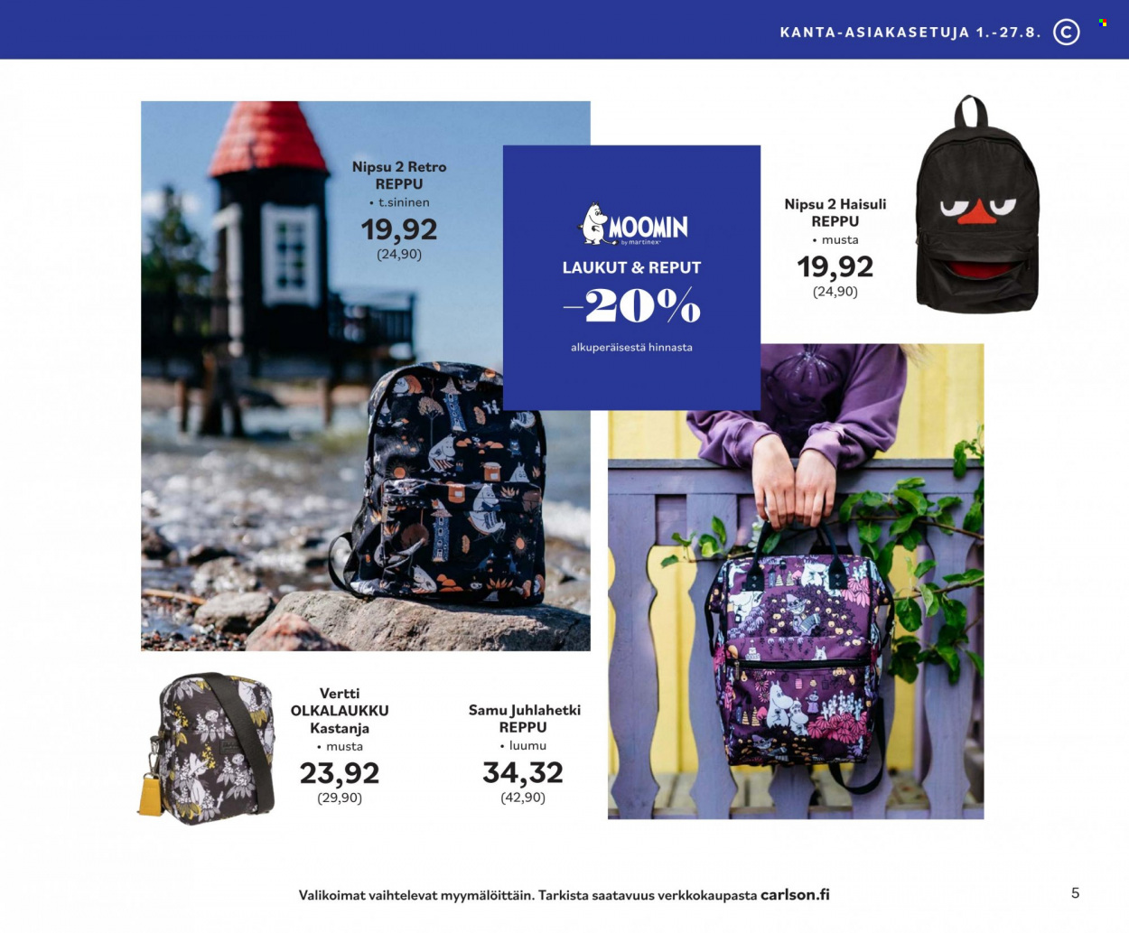 Carlson tarjoukset - 01.08.2023 - 31.08.2023. Sivu 5