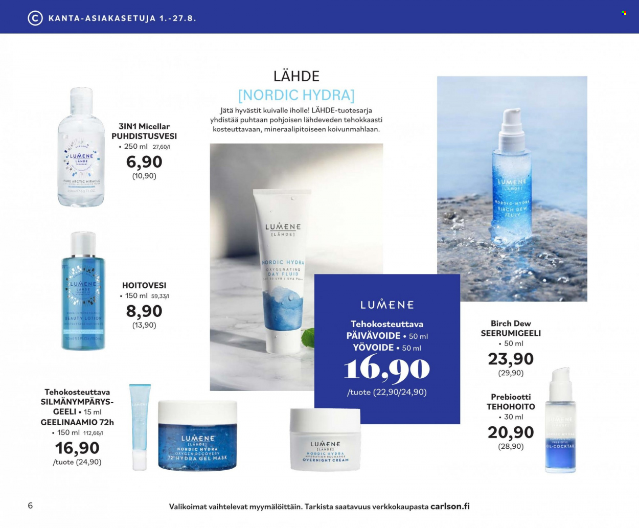 Carlson tarjoukset - 01.08.2023 - 31.08.2023. Sivu 6