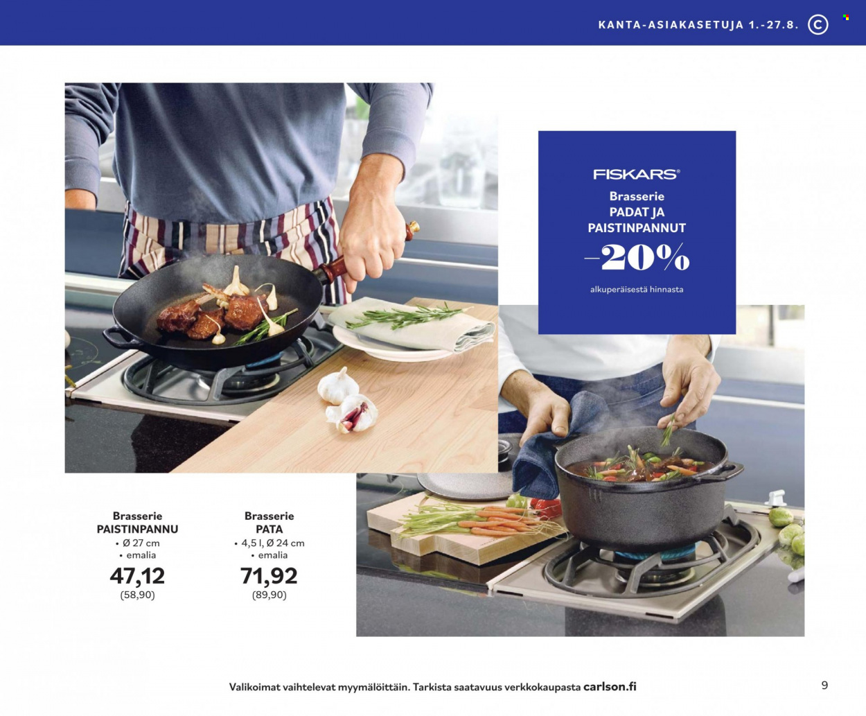 Carlson tarjoukset - 01.08.2023 - 31.08.2023. Sivu 9