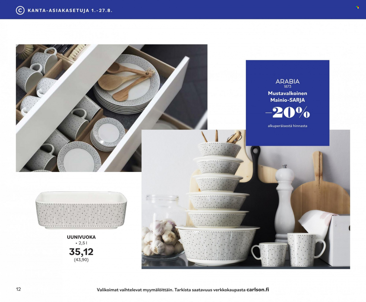 Carlson tarjoukset - 01.08.2023 - 31.08.2023. Sivu 12