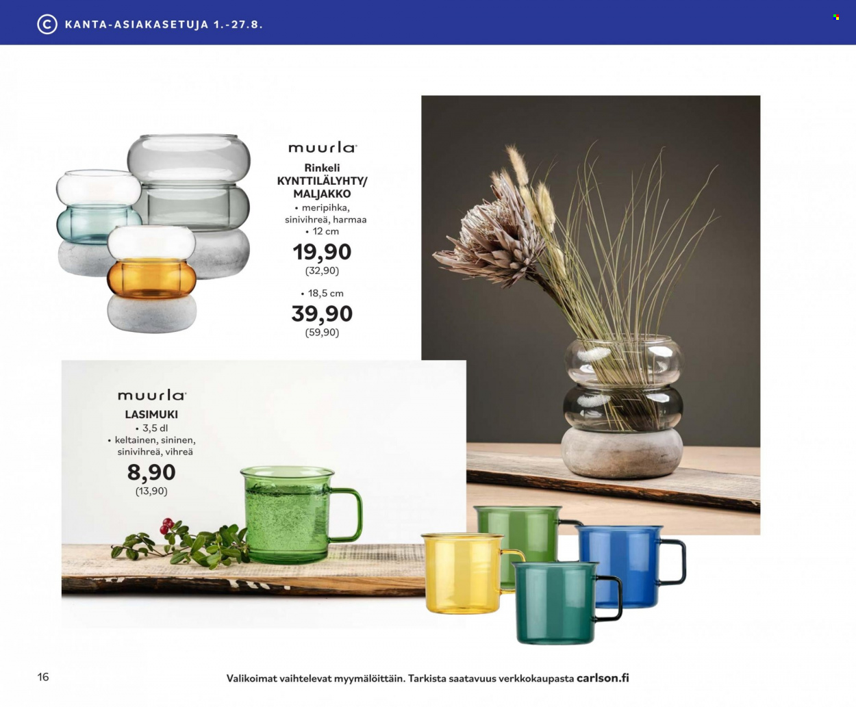 Carlson tarjoukset - 01.08.2023 - 31.08.2023. Sivu 16