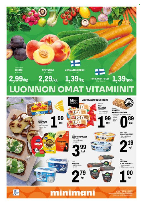 Minimani tarjoukset - 02.08.2023 - 06.08.2023. Sivu 2