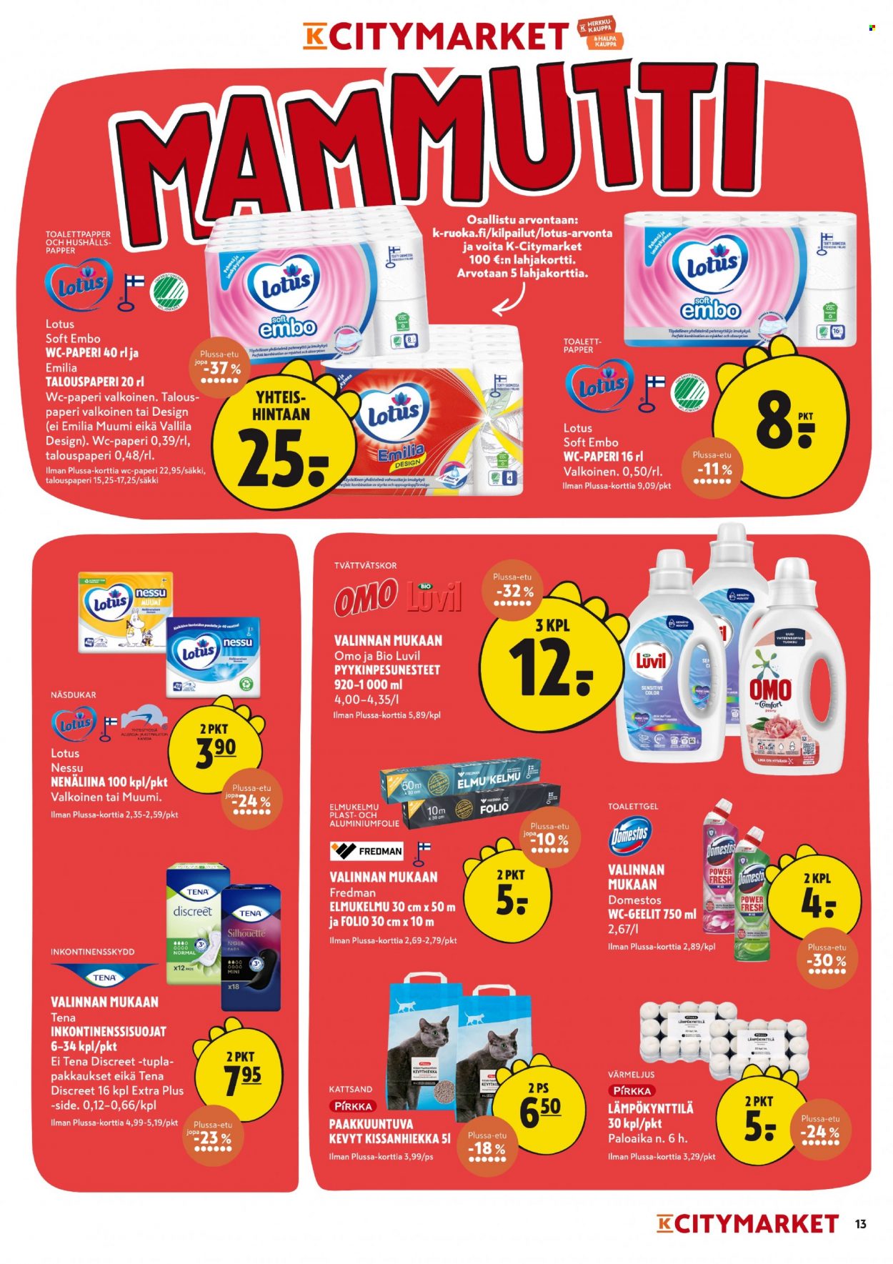 K-citymarket tarjoukset - 03.08.2023 - 13.08.2023. Sivu 13