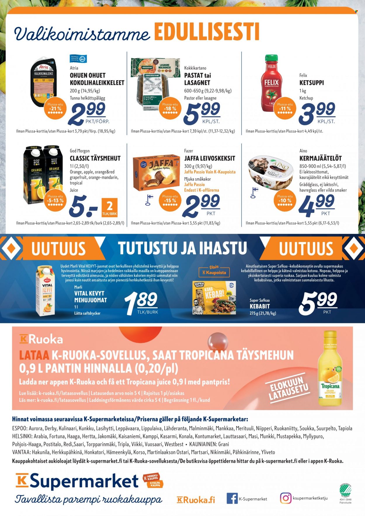 K-Supermarket tarjoukset - 03.08.2023 - 06.08.2023. Sivu 4