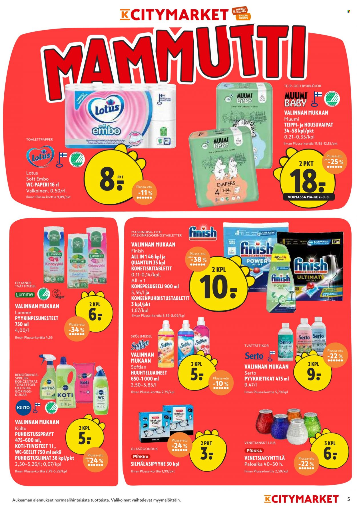 K-citymarket tarjoukset - 07.08.2023 - 13.08.2023. Sivu 5