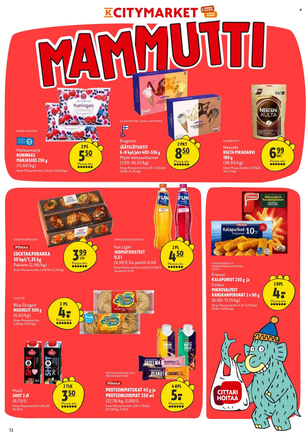 K-citymarket tarjoukset - 07.08.2023 - 13.08.2023. Sivu 12