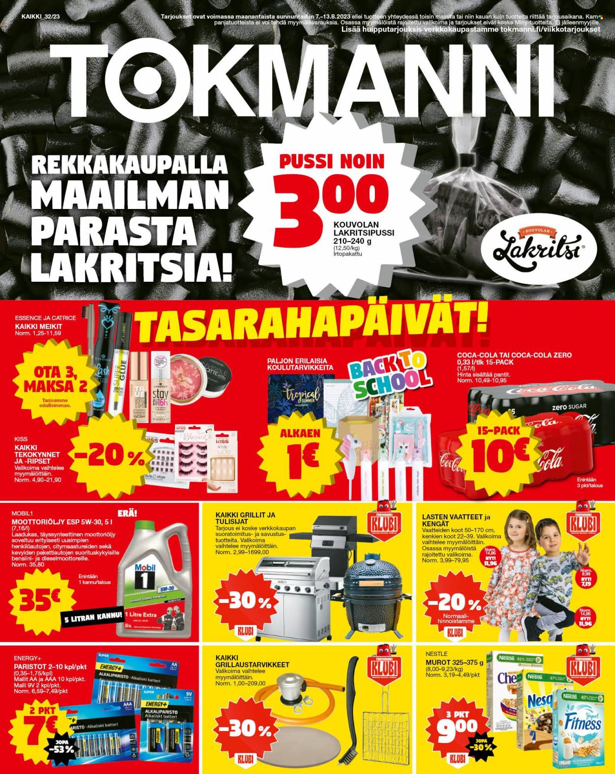 Tokmanni tarjoukset - 07.08.2023 - 13.08.2023. Sivu 1