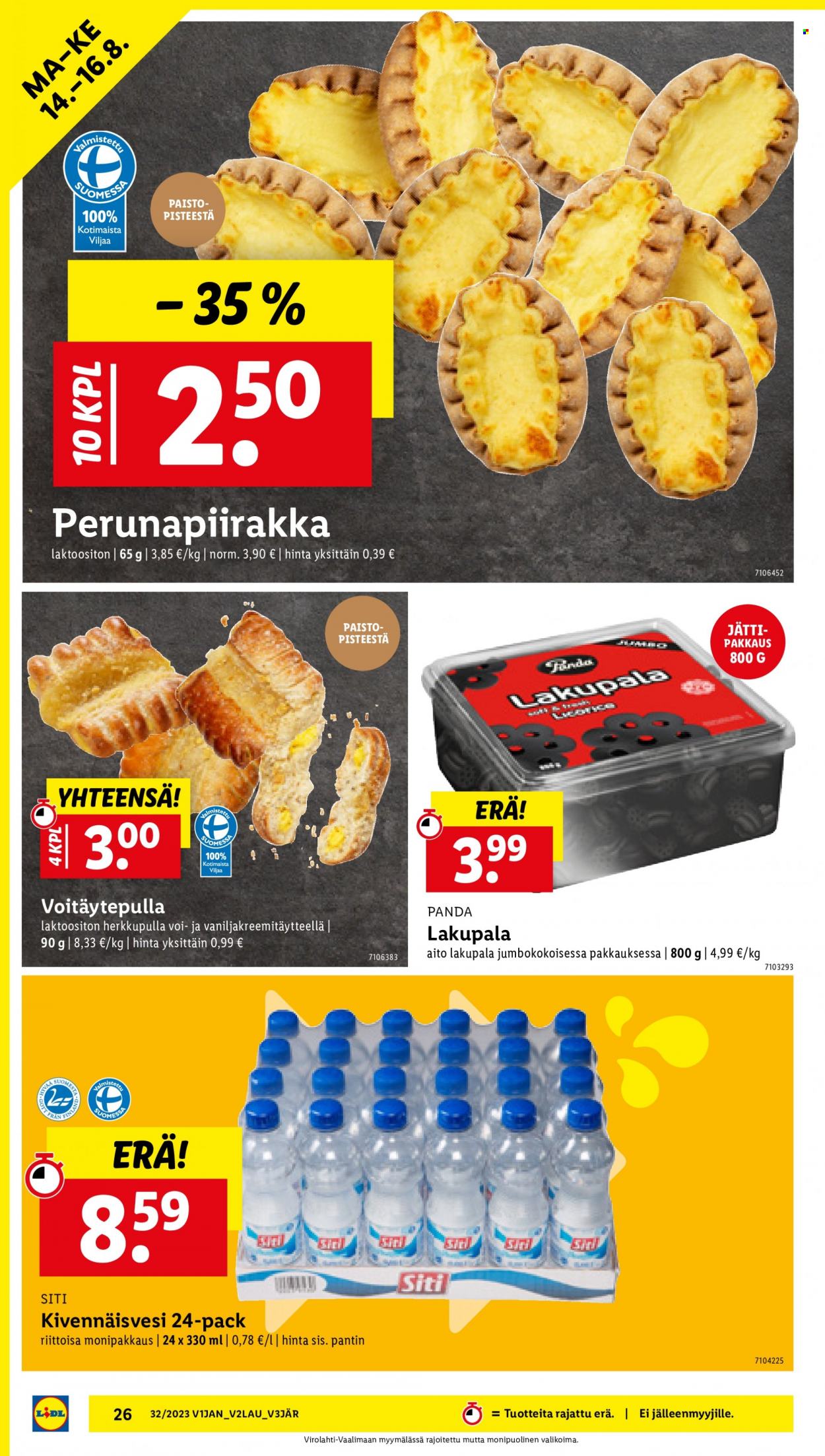 Lidl tarjoukset - 10.08.2023 - 16.08.2023. Sivu 30