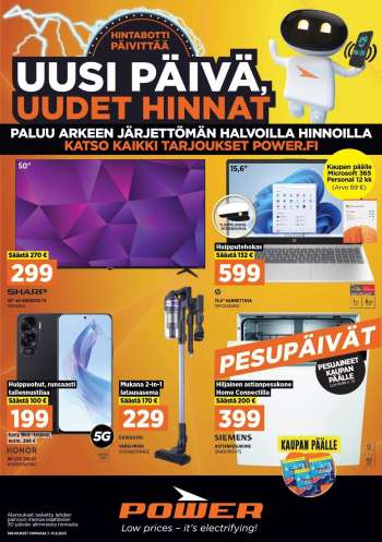 Power tarjoukset  - 07.08.2023 - 13.08.2023.