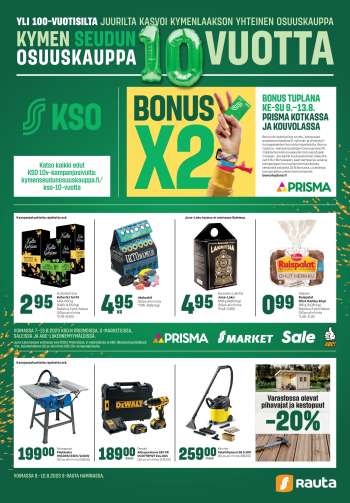 Sale tarjoukset  - 07.08.2023 - 13.08.2023.