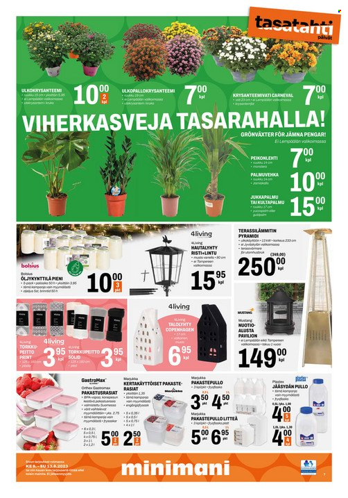 Minimani tarjoukset - 09.08.2023 - 13.08.2023. Sivu 7
