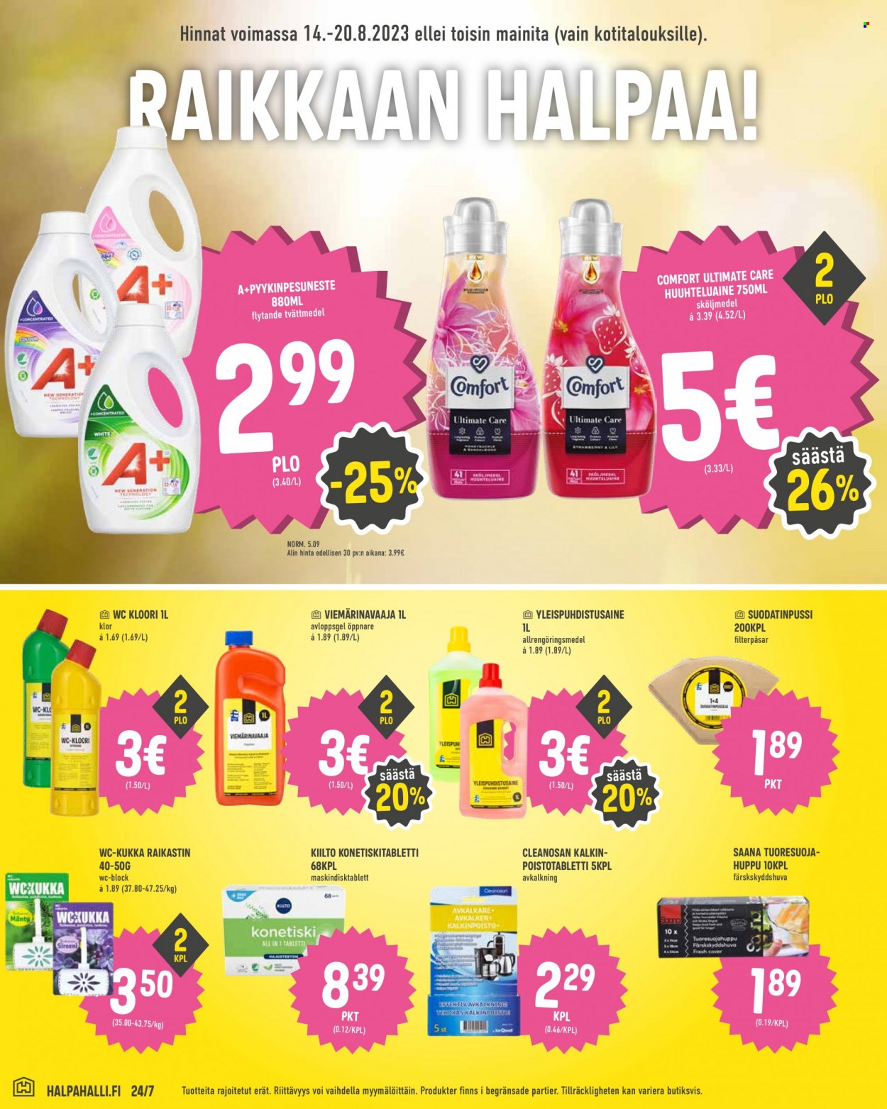 HalpaHalli tarjoukset - 14.08.2023 - 20.08.2023. Sivu 4