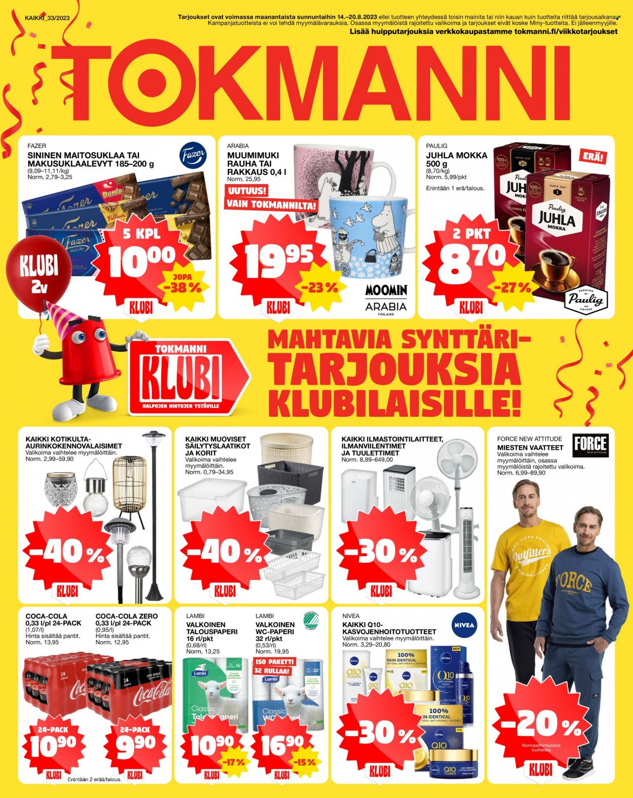 Tokmanni tarjoukset - 14.08.2023 - 20.08.2023. Sivu 1