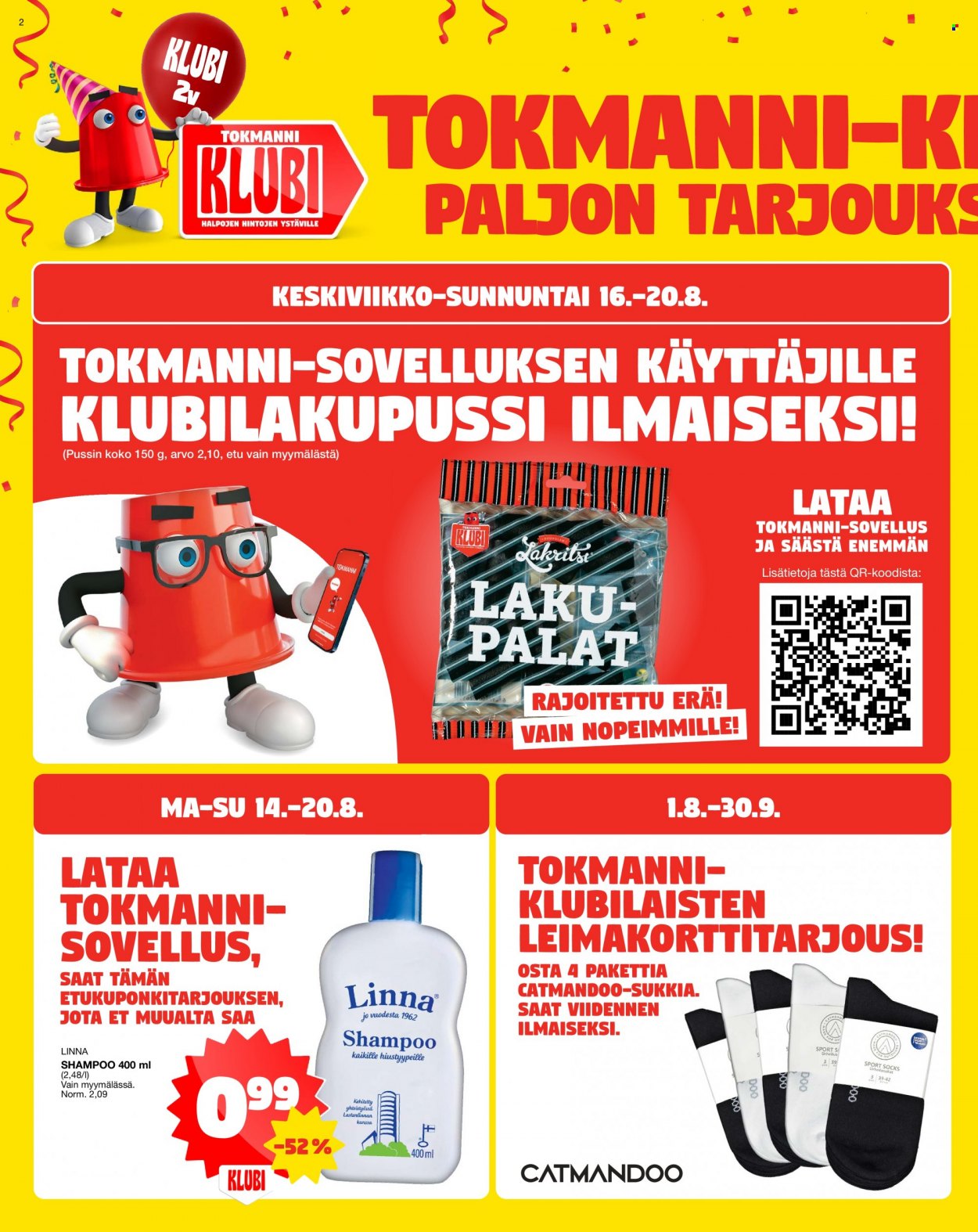 Tokmanni tarjoukset - 14.08.2023 - 20.08.2023. Sivu 2