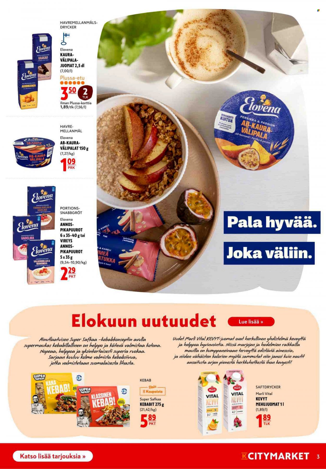 K-citymarket tarjoukset - 14.08.2023 - 20.08.2023. Sivu 3