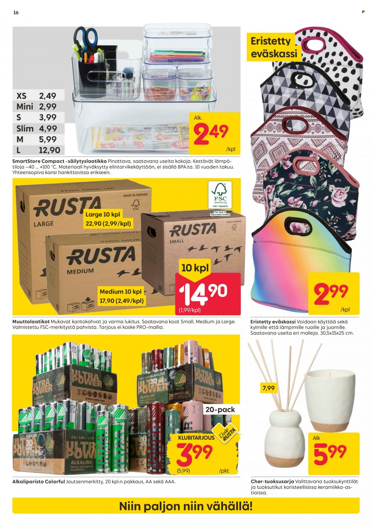 Rusta tarjoukset - 14.08.2023 - 20.08.2023. Sivu 16