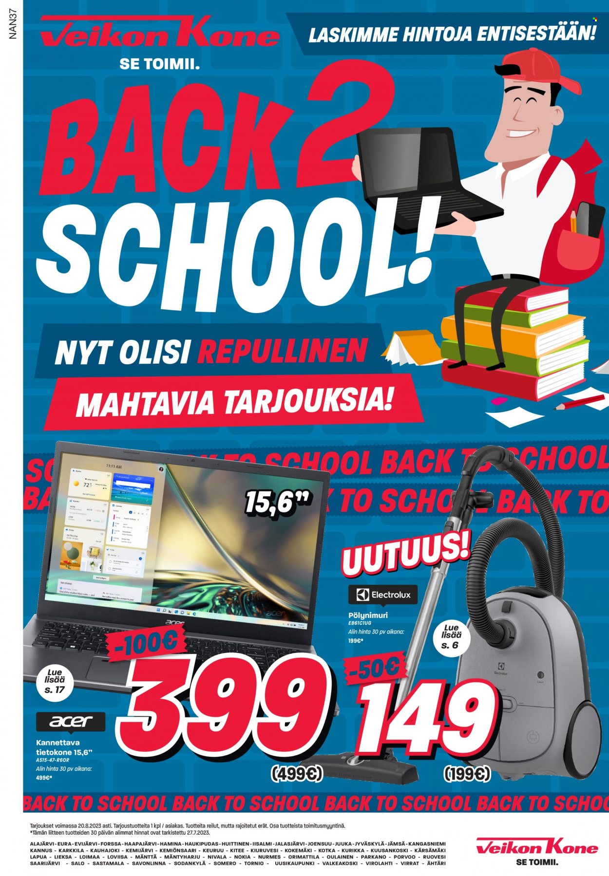 Veikon Kone tarjoukset - 14.08.2023 - 20.08.2023. Sivu 1