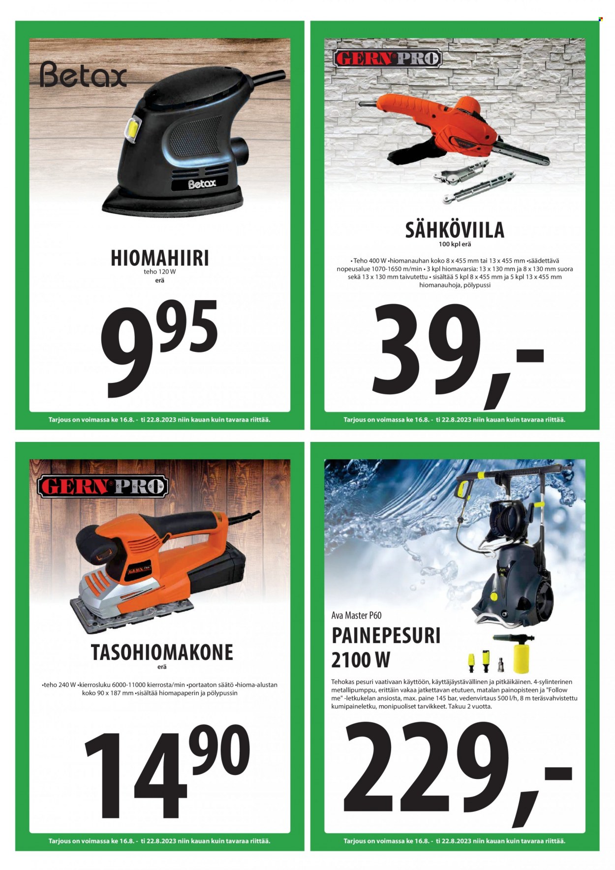 Tuuri tarjoukset - 16.08.2023 - 22.08.2023. Sivu 14