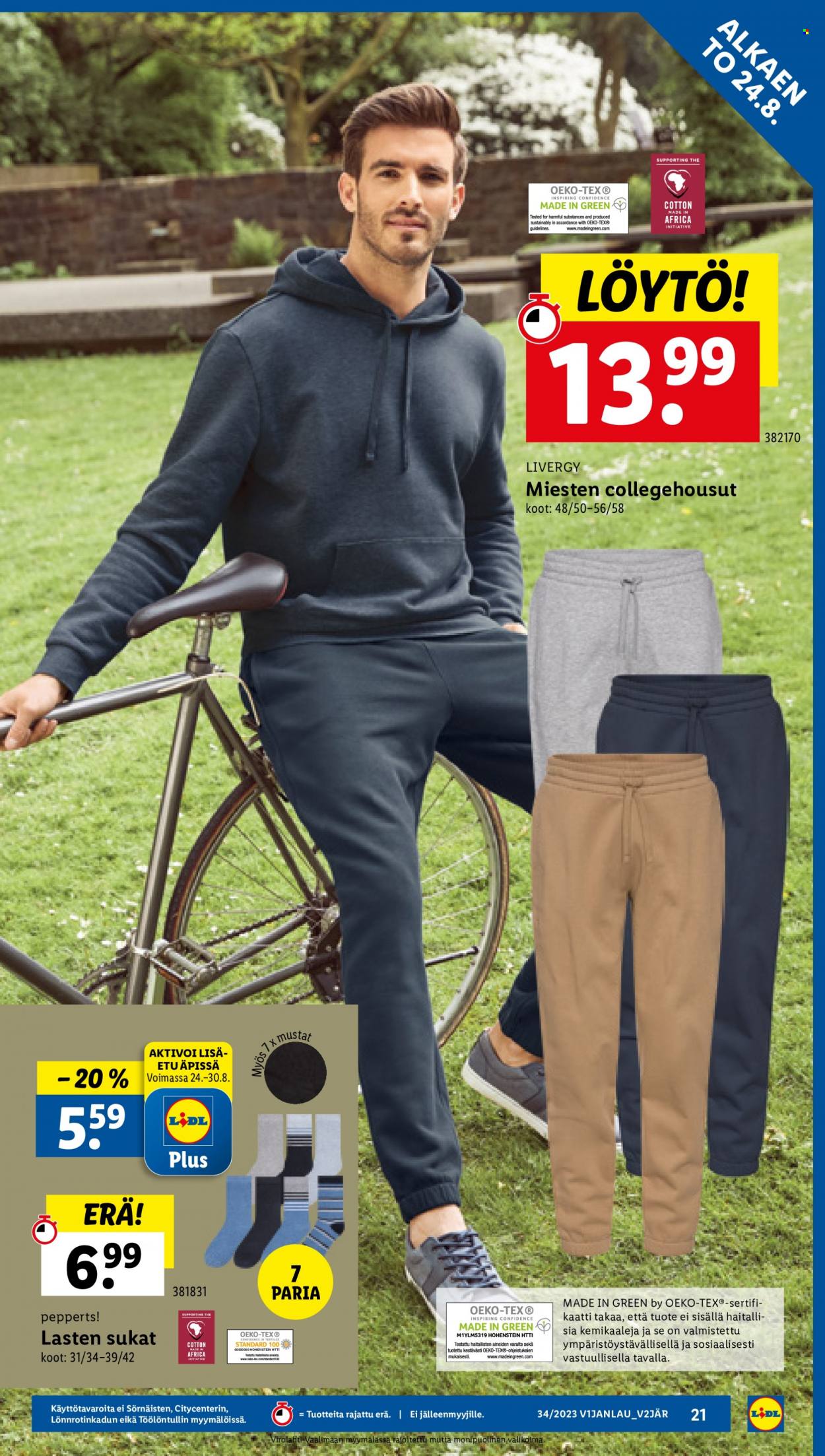 Lidl tarjoukset - 24.08.2023 - 30.08.2023. Sivu 25