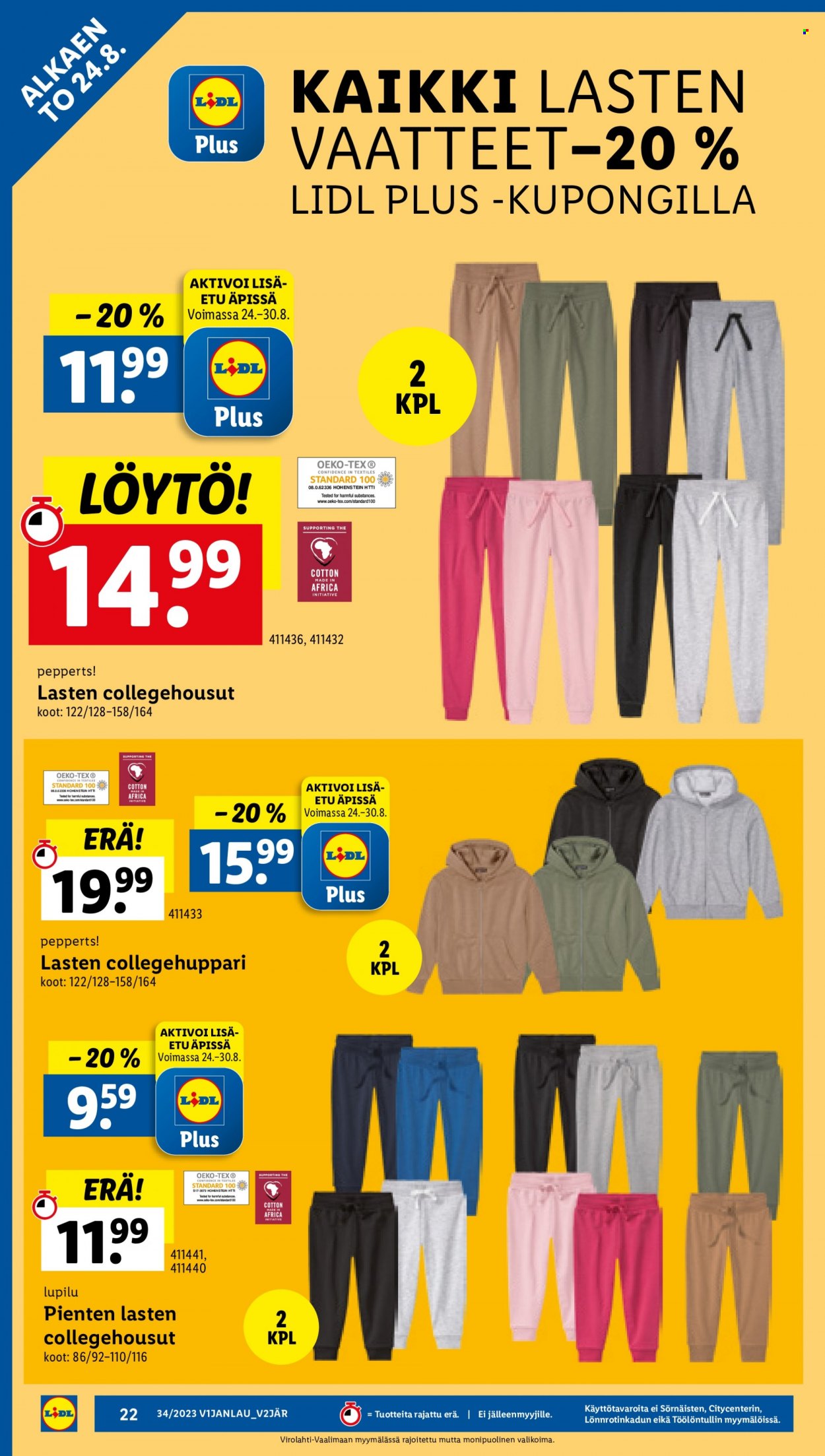 Lidl tarjoukset - 24.08.2023 - 30.08.2023. Sivu 26